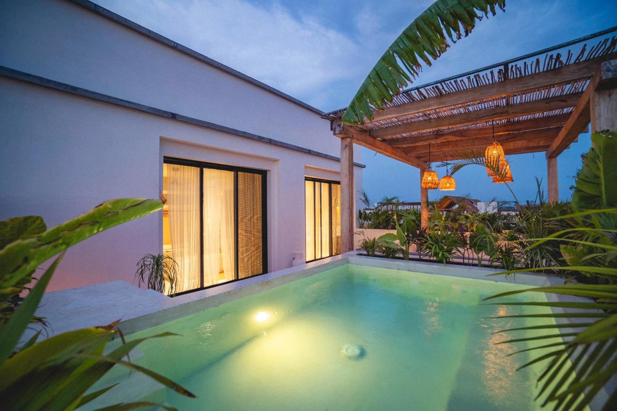 Namas Tulum Aparthotel Bagian luar foto