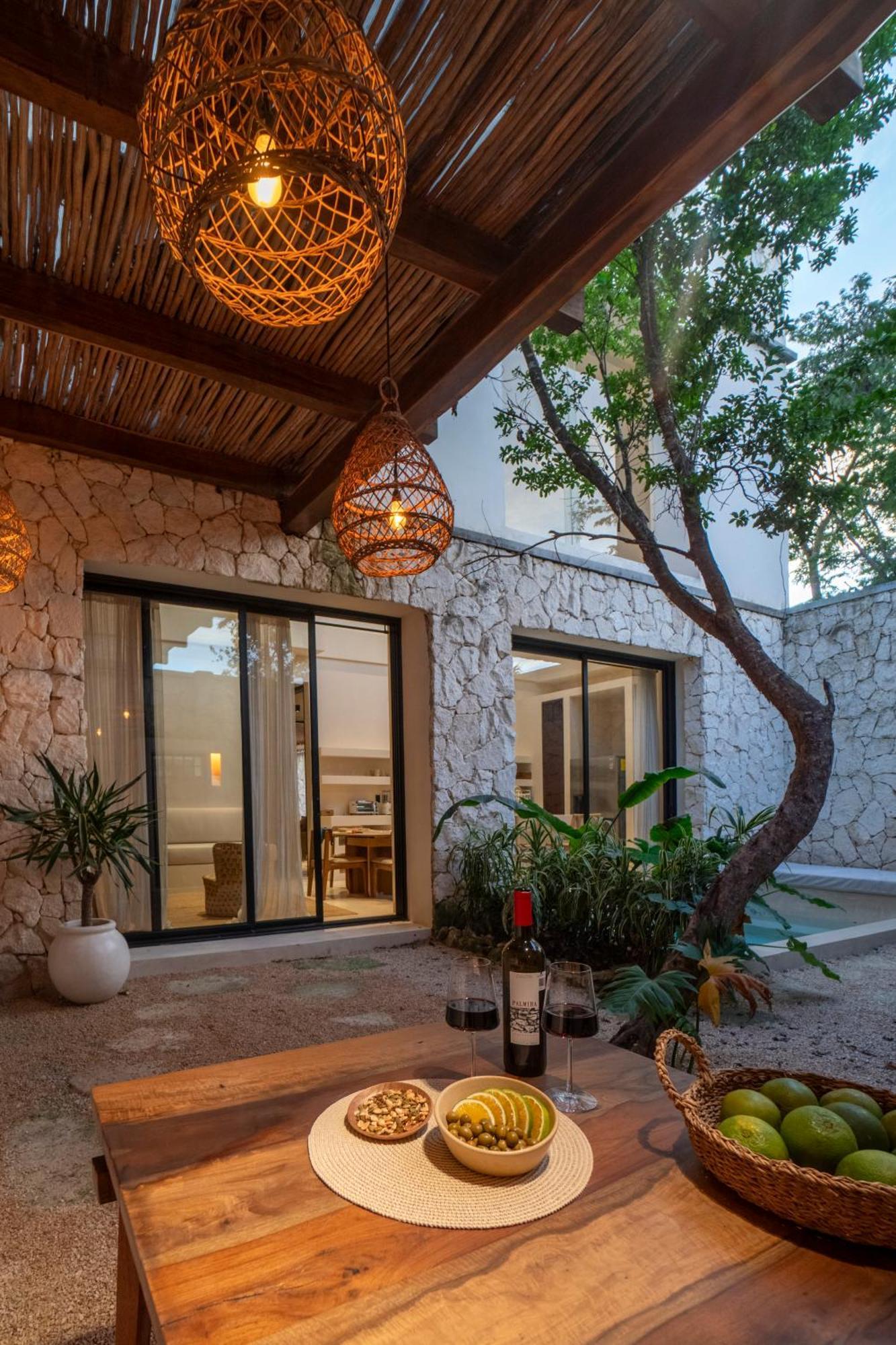Namas Tulum Aparthotel Bagian luar foto